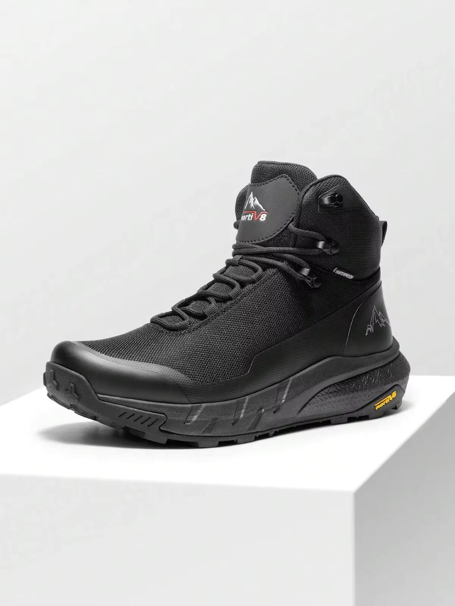 Men's Mid Waterproof Hiking Boots Outdoor Lightweight Breathable Trekking Camping Mountaineering Shoes HydroTrek
